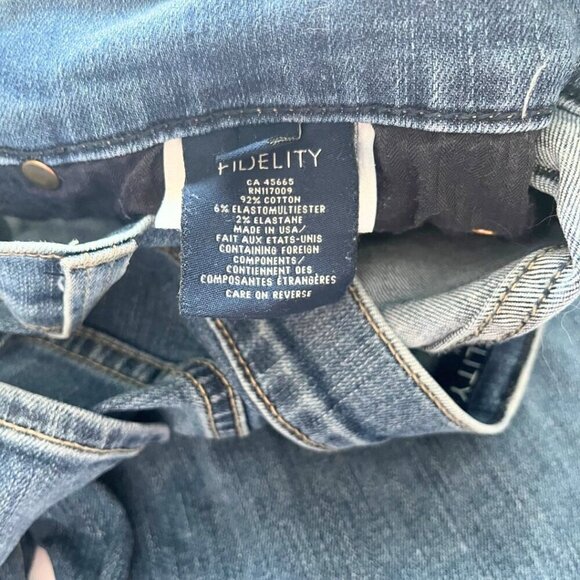 FIDELITY DENIM MEN'S TORINO NEWCASTLE STRAIGHT LEG JEANS - 30 - Picture 12 of 14